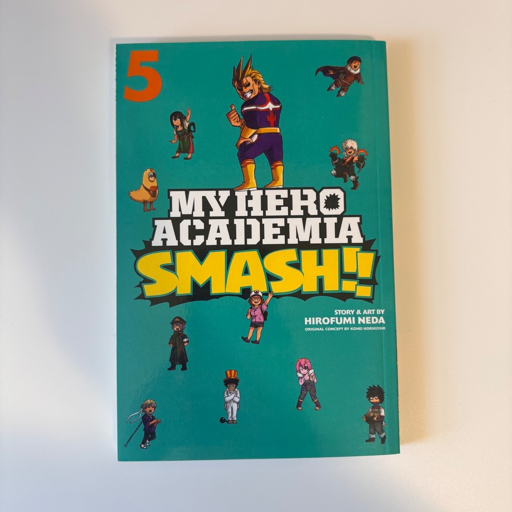 Viz Media Manga My Hero Academia Smash!! Vol 5 Neda First Printing English Book